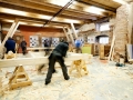 International log building workshop. Photo: Marje Eelma