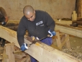 International log building workshop