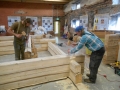 International log building workshop